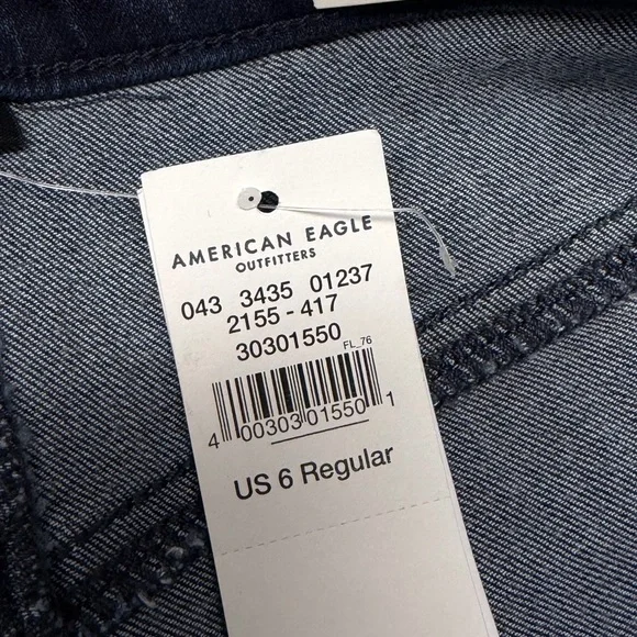 NEW American Eagle Super Stretch Super Hi Rise Jegging Skinny Jeans Womens 6 - Picture 11 of 11